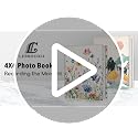 4x6 Dinosaur Photo Album - 56 Pockets PU Leather Memory Book