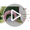 Glitter Ring Banner for Bachelorette & Bridal Shower Decor