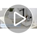 Sumnacon Clear Plastic Face Towel Holder with Drawer Storage