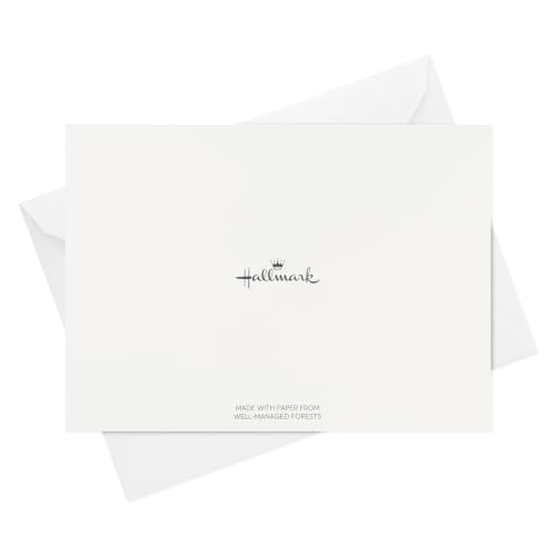 Hallmark Thank You Cards with Envelopes, 20-Pack - Silver Foil
