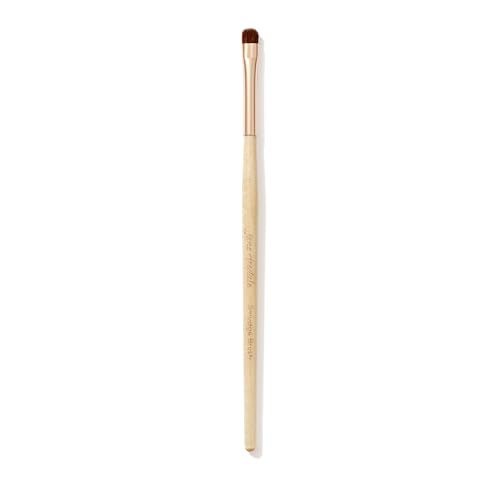 jane iredale Rose Gold Smudge Eye Brush - Dual-Ended Vegan Makeup Tool