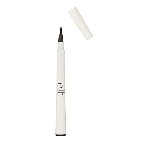 e.l.f. Eyeliner Pen with Felt Tip, Black 0.05 Fl Oz - Pack of 1
