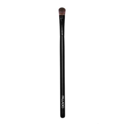 Palladio Flat Shadow Eyeshadow Brush - Flawless Blending & Contouring, Synthetic Bristles, Professional Makeup Tool