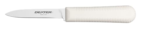 Dexter Russell S104PCP Cook’s Paring Knife - 3.25" High Carbon Steel Blade, Non-Slip Handle