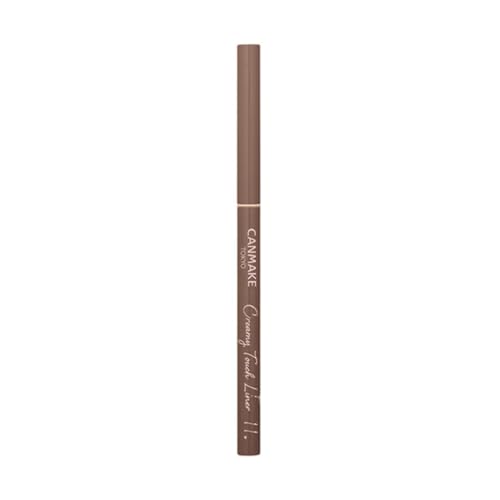 CANMAKE Creamy Touch Slim Eyeliner 1.5mm - 11 Cloudy Gray, Ultra-Fine Gel