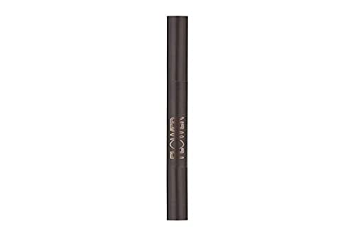 FLOWER Draw in the Line Eyebrow Pencil - Dark Brunette - Long-Lasting, Self-Sharpening with Spoolie