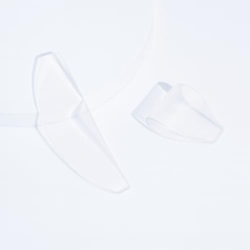 PERMANIA Clear Flat Lash Lift Shields for No.1 Perm Softening Eyelash Lift Pads, Salon Use
