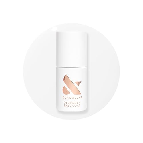 Olive & June Gel Nail Polish Base Coat - HEMA-Free, 21 Days Wear