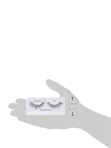 Ardell TexturEyes 578 Black False Lashes - Pack of 2 (Medium Length)