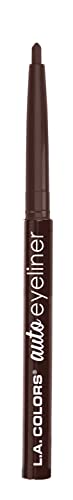 L.A. COLORS Automatic Eyeliner Pencil, Black Brown - Pack of 4