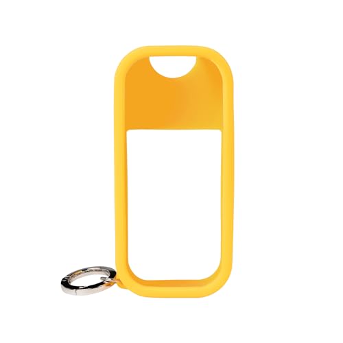 Touchland Body Mist Silicone Case with Keyring, 2 FL OZ - Golden Honey