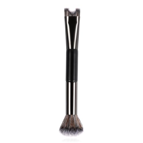 2 in 1 Nose Contour Brush - Dual-Ended U-Shaped Sculpting Brush