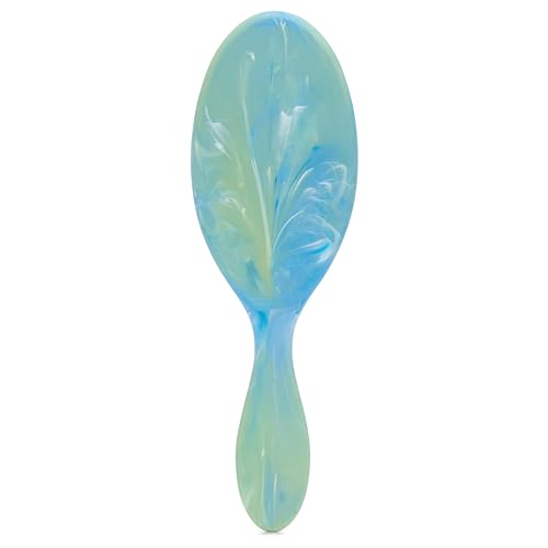 Wet Brush Original Detangler Matte Marble Green, 1 Count - IntelliFlex Ultra-Soft Bristles