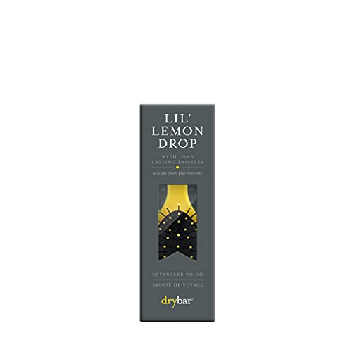 Drybar Lil' Lemon Drop Mini Detangling Brush for All Hair Types