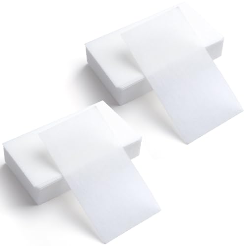 Pndeyo 100pcs White Hair Perm Papers 5.5×3.31in Thickened Curling Tool for Hot & Cold Perms