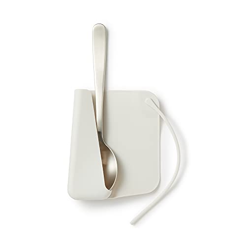 MUJI Gray Silicone Cutlery Cover for Chopsticks and Utensils