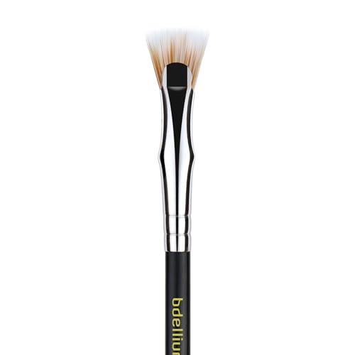 Bdellium Tools Maestro Series 730 Bent Mascara Fan Brush - Vegan Synthetic
