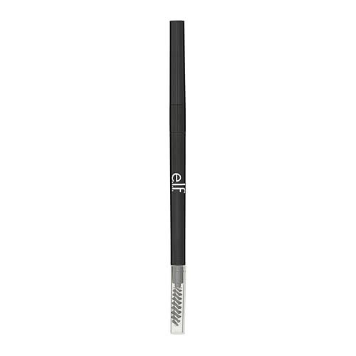 e.l.f. Ultra Precise Brow Pencil, Dual-Ended, Ultra Fine Tip Defines & Fills Eyebrows, Creamy Formula, Vegan & Cruelty-Free, Neutral Brown
