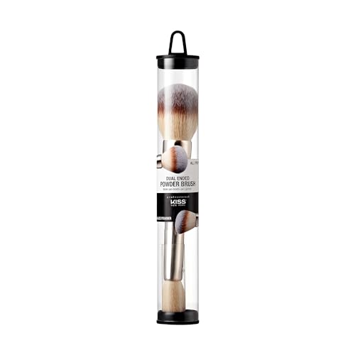 KISS New York Professional Dual Ended Powder Brush for Face Contouring