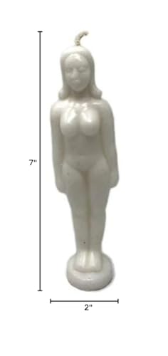 Decorative Female Body Candle for Wicca & Spellcasting Rituals