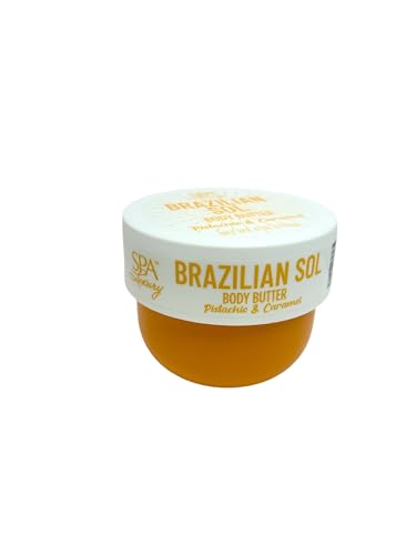Brazilian Sol Body Butter - Pistachio & Caramel, 6 oz Moisturizer