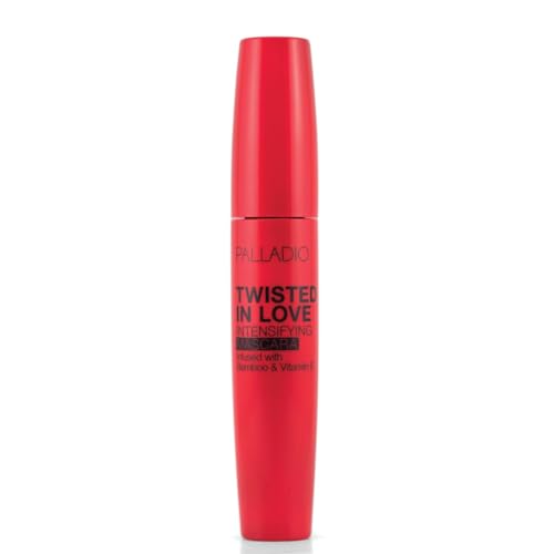 Palladio Twisted In Love Mascara - Black, 0.34 oz
