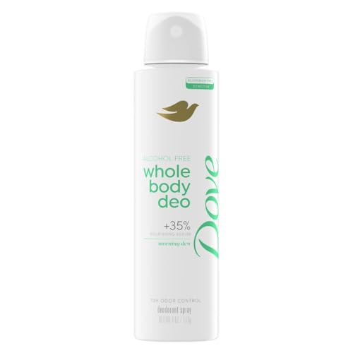 Dove Morning Dew Alcohol-Free Whole Body Deodorant Spray - 4 oz