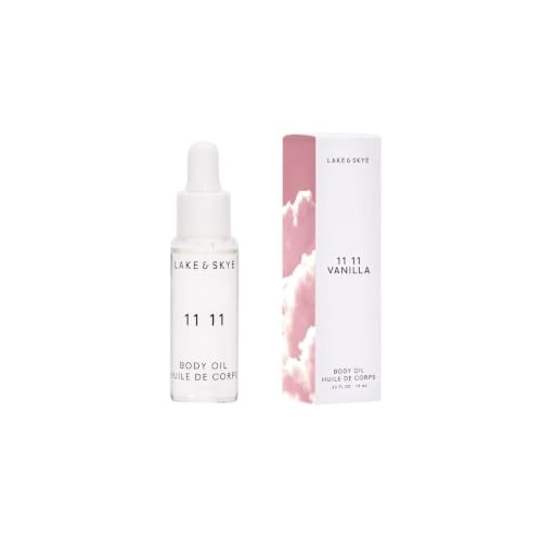 Lake & Skye 11 11 Vanilla Body Oil - Hydrating & Nourishing 10mL
