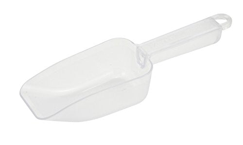 Winco 10 oz Plastic Scoop with Comfort Handle for Food & Ice