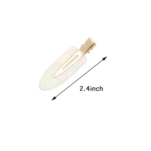 Mini Skater Creaseless Hair Clips - No Bend Barrettes for Styling