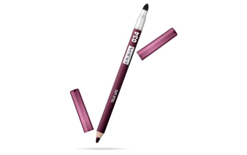 Pupa Milano True Lips Dual-Ended Lip Liner - 034 Plum, 0.04 oz