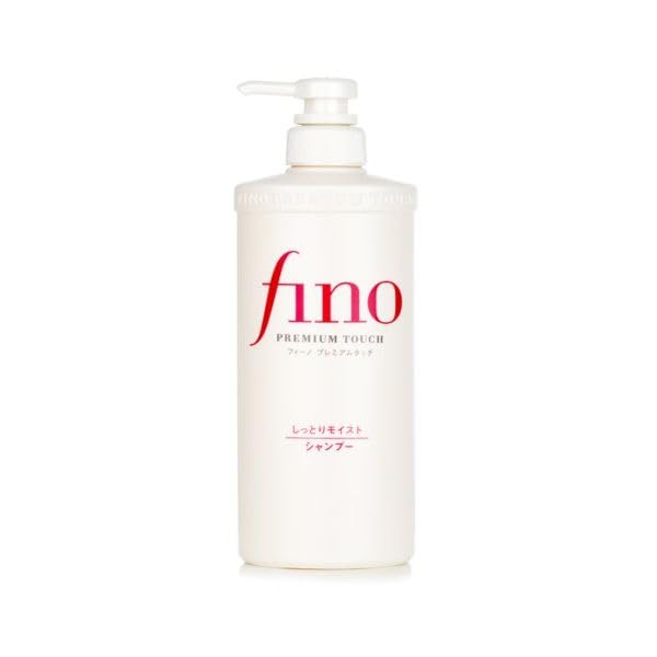JapanFino Premium Touch Moist Shampoo - Hydrating Formula | 18.6 Fl. Oz / 550ml