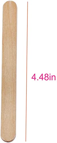 200 Wooden Popsicle Sticks & Clear Bags for DIY Ice Cream Making