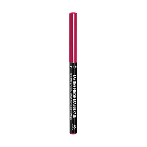 Rimmel Lasting Finish Exaggerate Lip Liner - 64 Obsession, Long-Lasting Formula