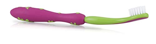 Nuby 4-Stage Baby Oral Care Set System Pink & Green - Teething & Gums