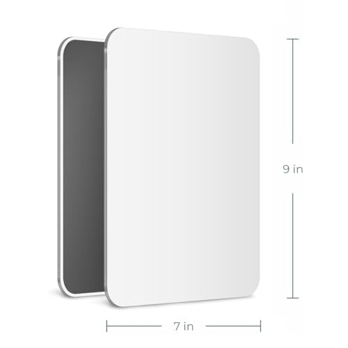 Mavoro 7x9 Magnetic Locker Mirror - Shatterproof Acrylic Safety Mirror
