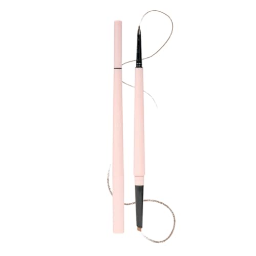 Kara Beauty Double-Ended Brow Pencil with Sculpting & Precision Tips - Taupe