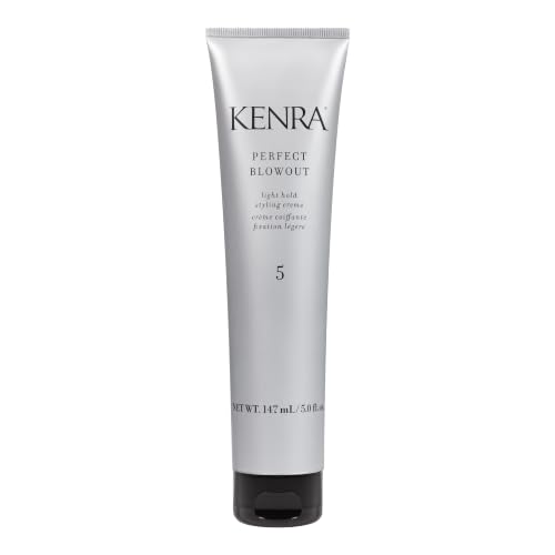 Kenra Perfect Blowout 5 Light Hold Styling Cream 5oz with Thermal Protection & Volume - Lightweight Hair Care