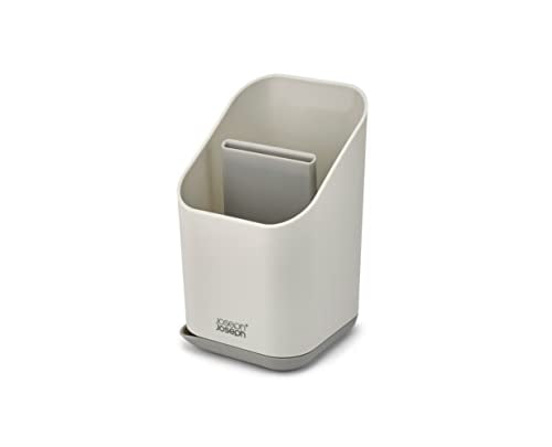 Joseph Joseph Kitchen Sink Cutlery Drainer with Knife Slot - Grey