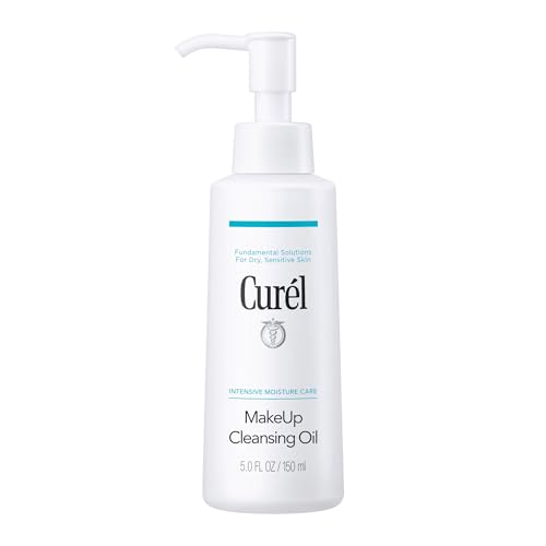 Curel Makeup Cleansing Oil for Dry Sensitive Skin, 5 fl oz