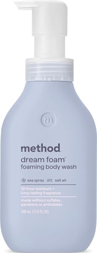 Method Dream Foam Foaming Body Wash - Sea Spray & Salt Air, 13.5 oz