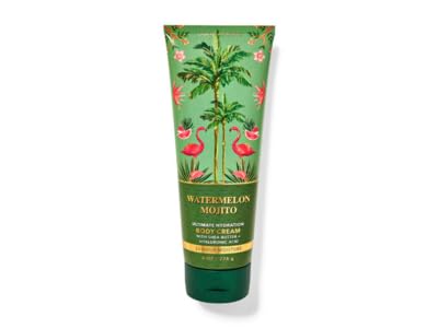 Bath & Body Works Watermelon Mojito Hydrating Body Cream Gift Set for Women, 8 Fl Oz