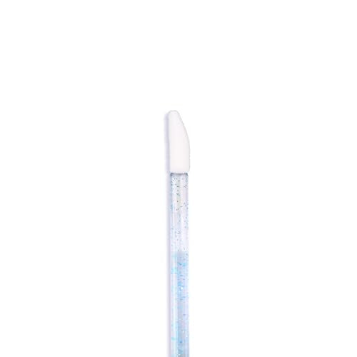 Apothie 200 Blue Crystal Disposable Lip Applicators for Lip Gloss & Lipstick, Versatile Makeup Wands Set