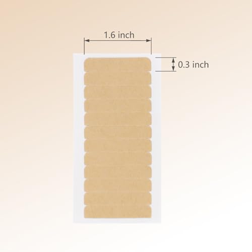 Giofumi Hair Extension Replacement Tape - Double-Sided Adhesive, 72 Tabs