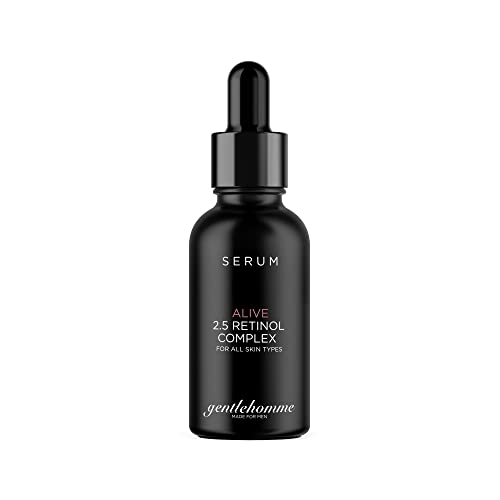 Gentlehomme Men's Anti-Aging Retinol Serum with Hyaluronic Acid & Vitamin B6