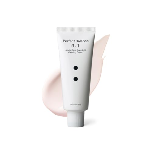 B.LAB Apple Cera Overnight Calming Cream 50ml - Hydrating Night Moisturizer with 2% Ceramide NP & Apple Vinegar