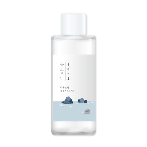 ROUND LAB Dokdo Unscented Toner - Hydrating & Exfoliating (3.38 fl. oz)