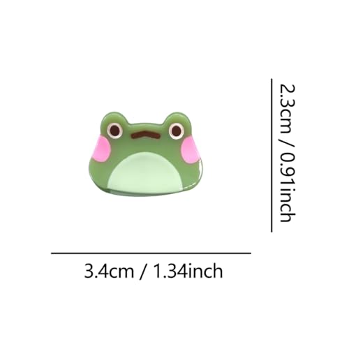 Mini Frog Hair Clip - Pack of 2 Cellulose Acetate Hair Clips
