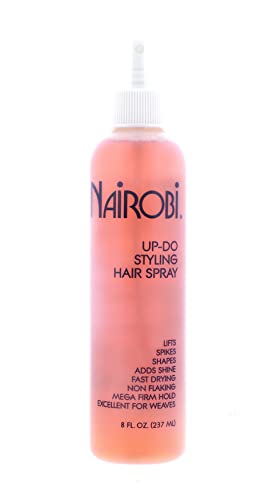 Nairobi Unisex Hair Spray - 8 oz Styling Hairspray for All Hair Types