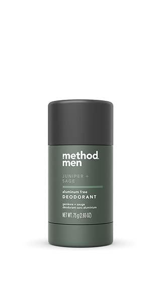 Method Men Aluminum Free Deodorant - Juniper & Sage, 2-Pack